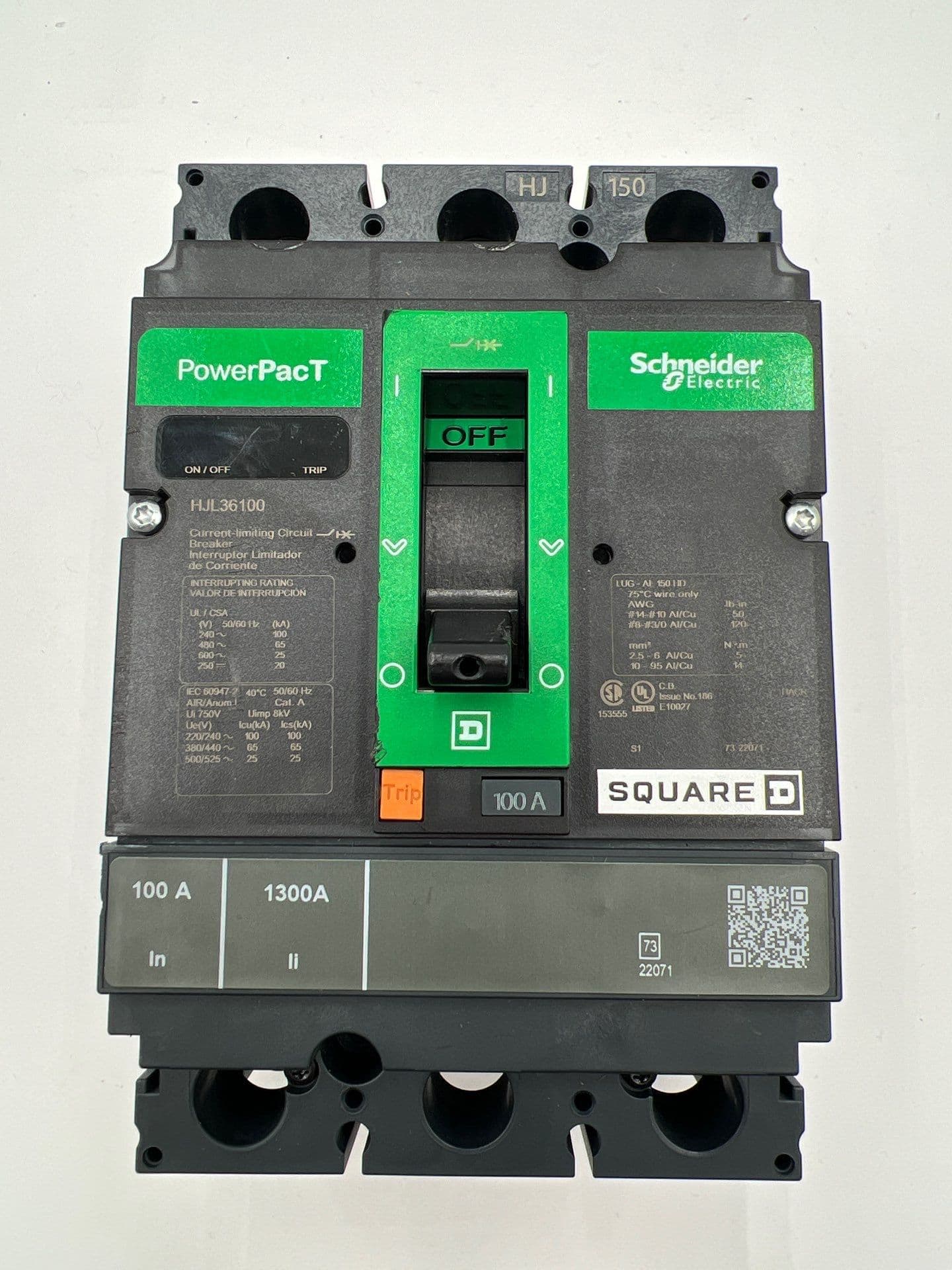 Square D HJL36100
