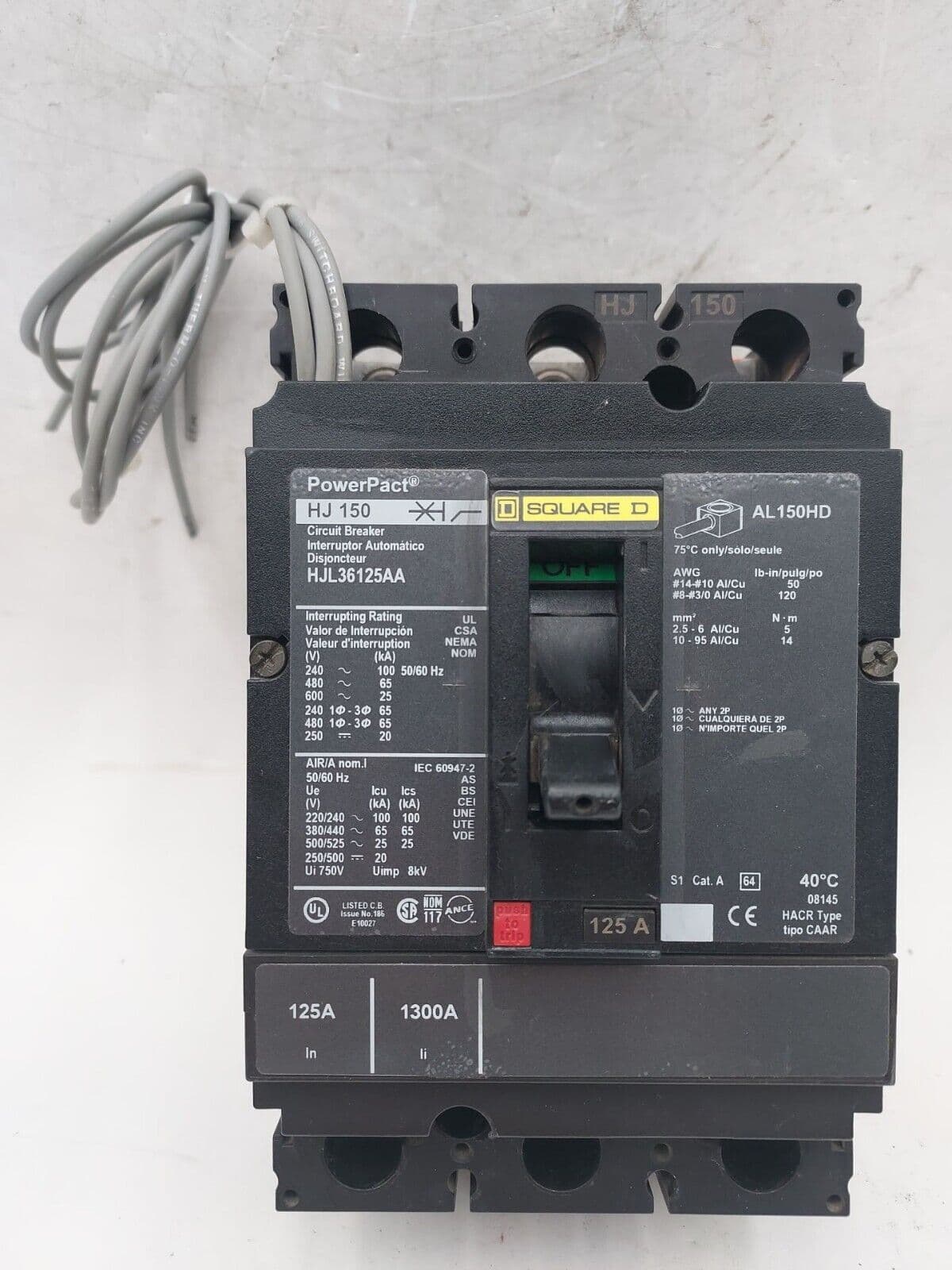 Square D HJL36125AA – image 1
