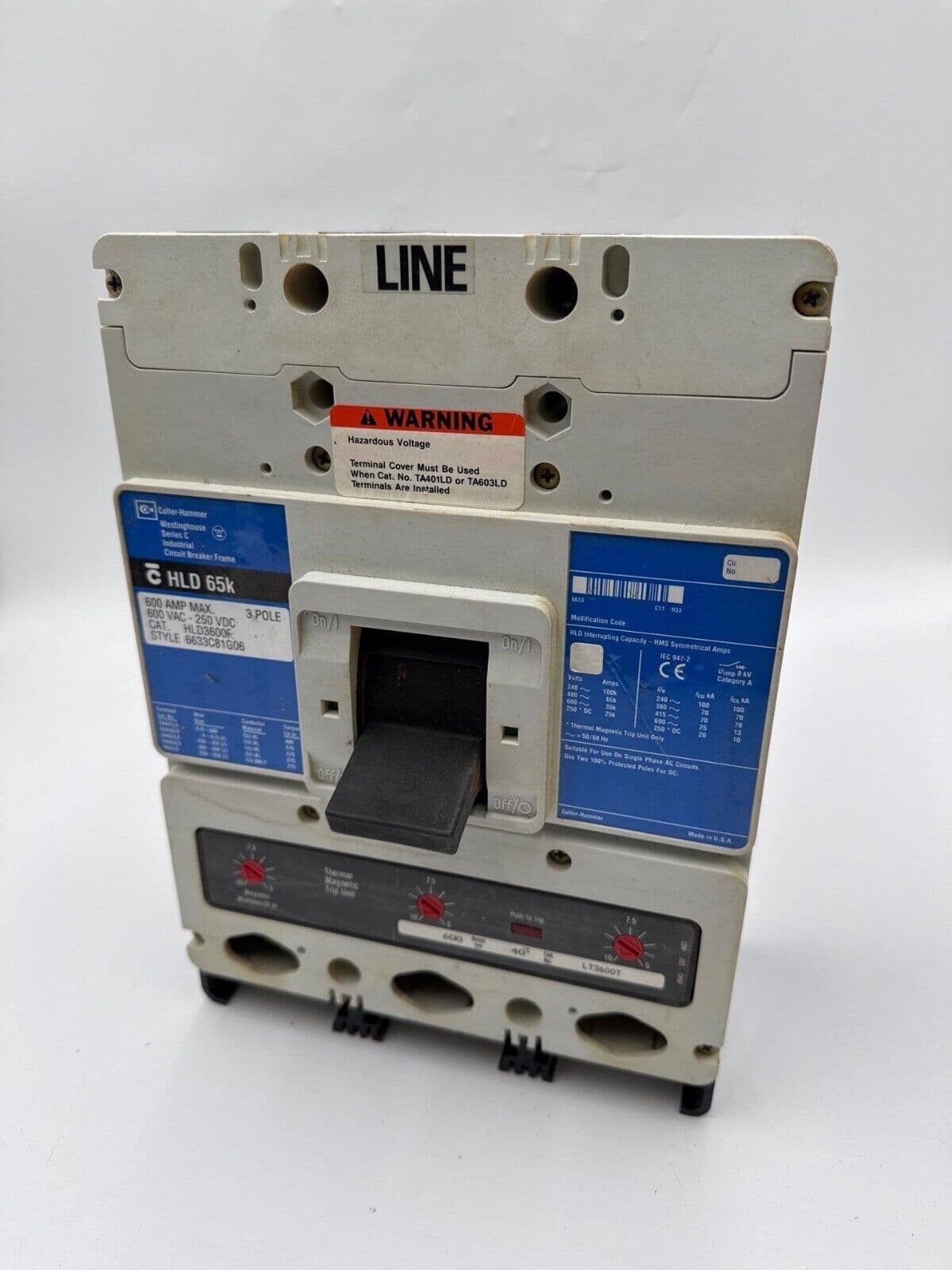 Cutler-Hammer HLD3600 – image 1