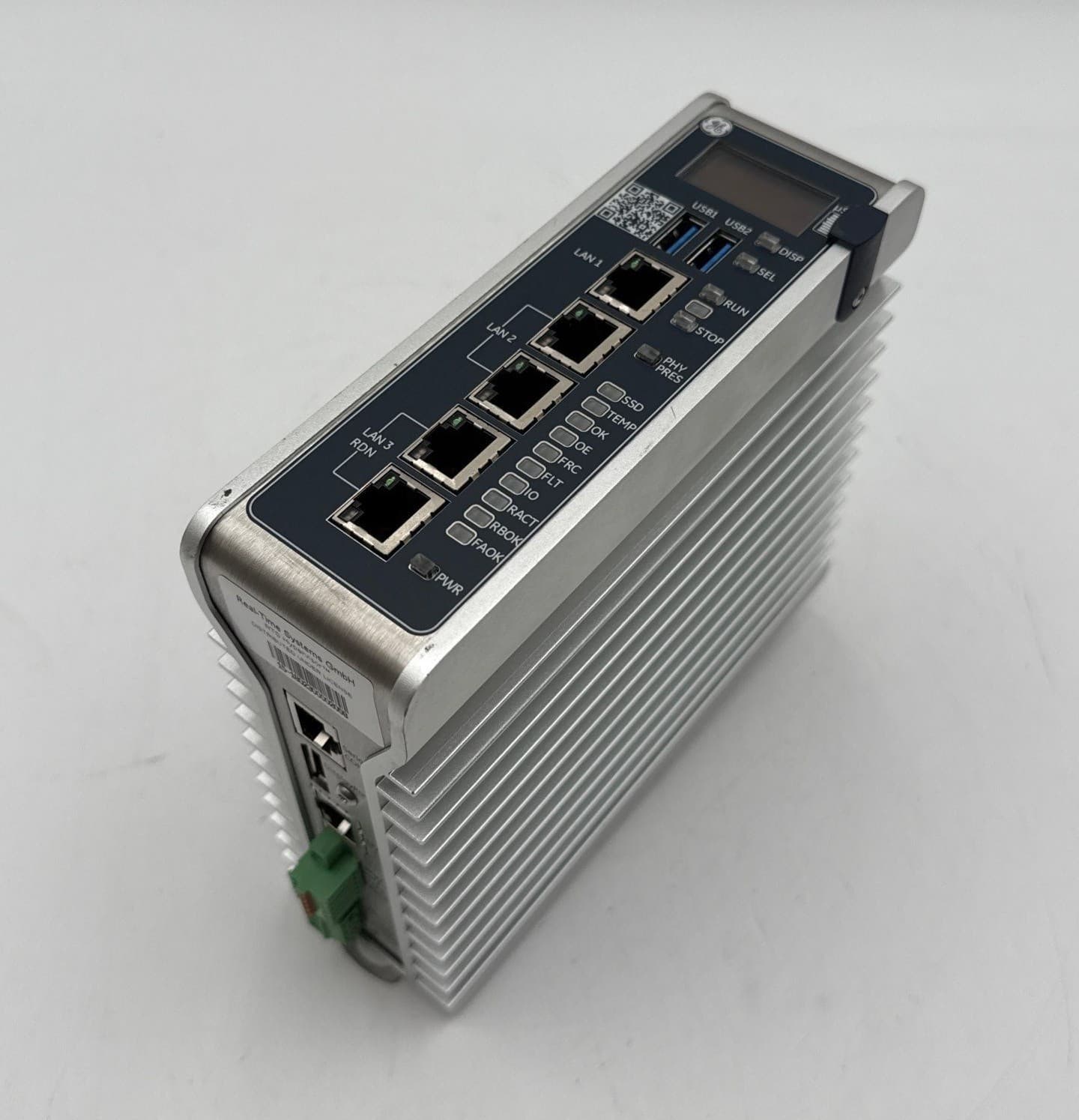 GE IC695CPE400-ABAG RX3i 1.2GHz 64MB Rackless CPU Module with Field Agent – image 1