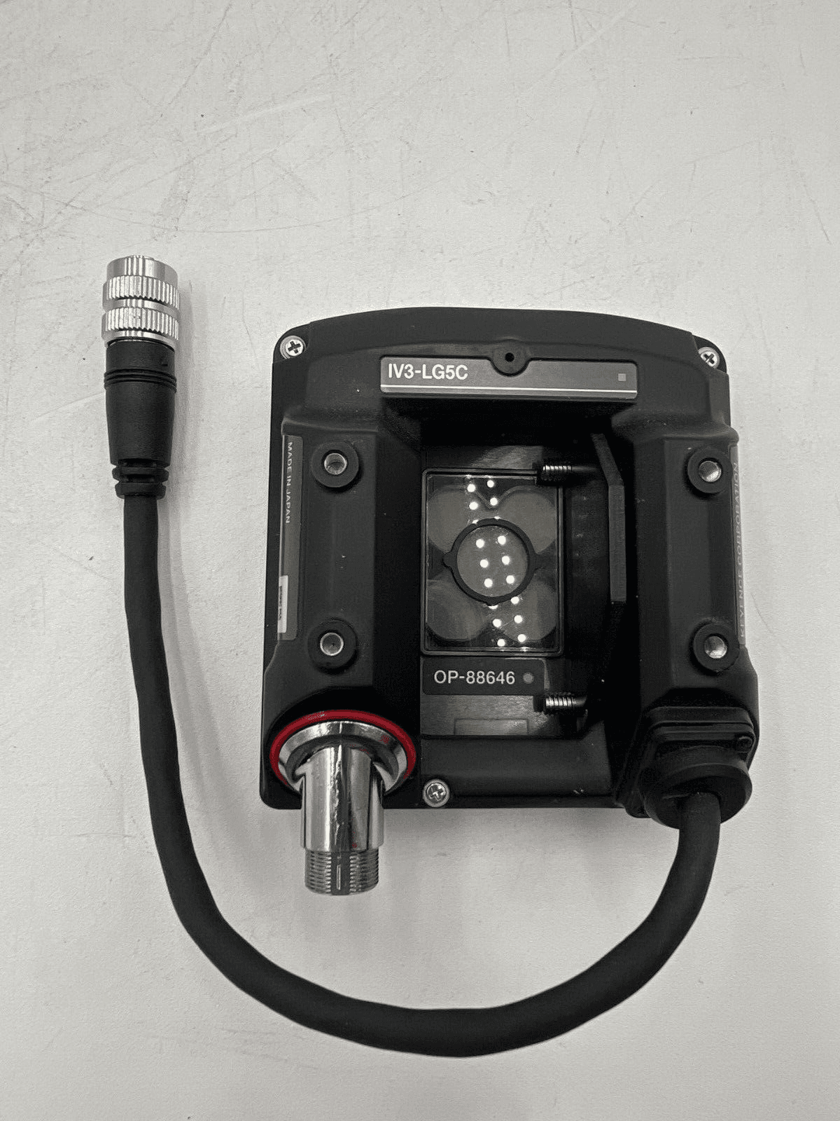 Keyence IV3-LG5C ULTRA COMPACT VISION SENSOR LIGHT WHITE LED IP67 – image 1