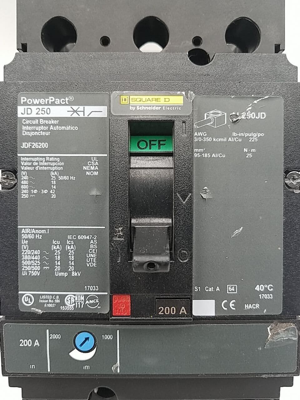 Square D JDF26200 – image 1