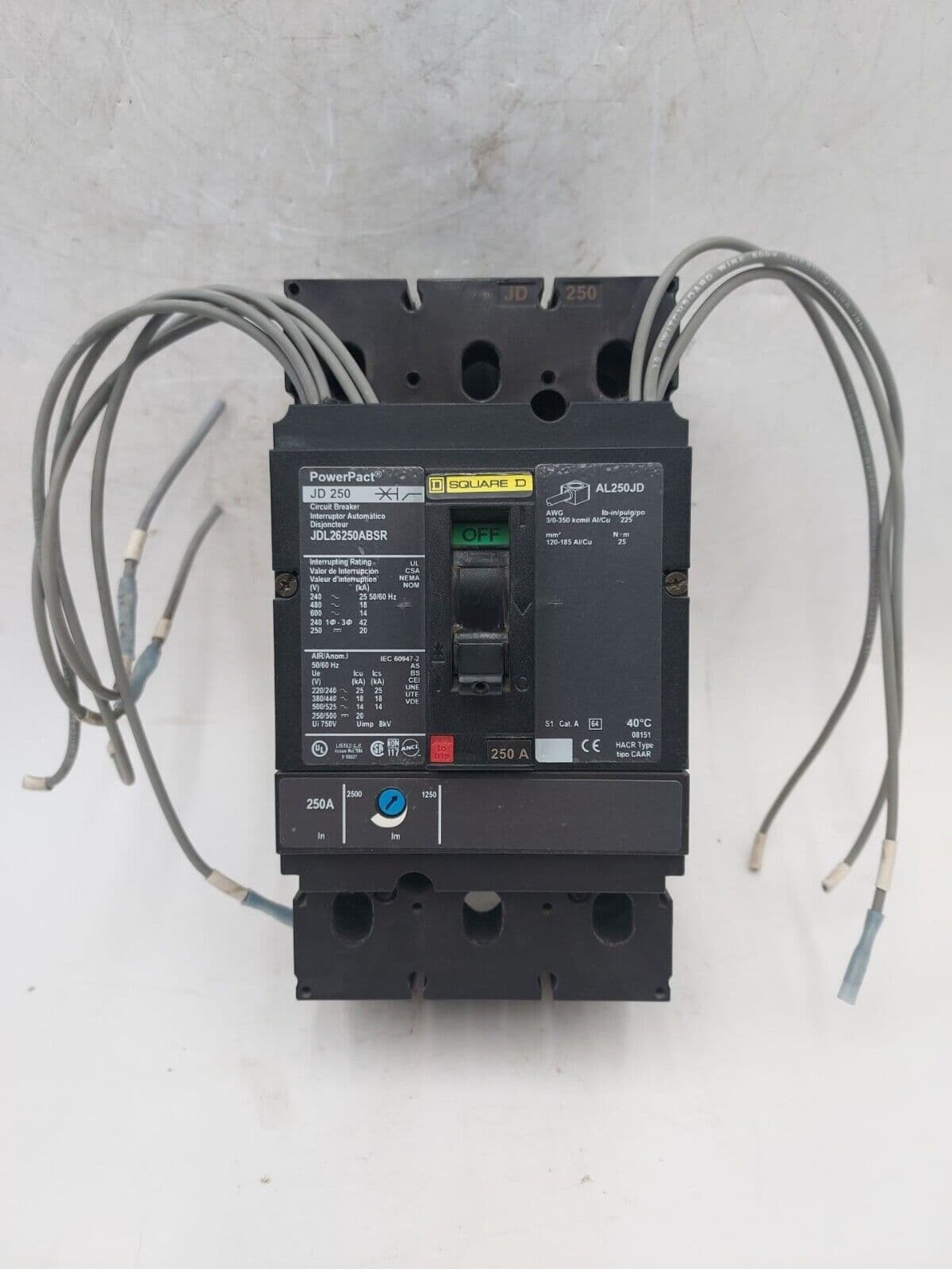 Square D JDL26250ABSR – image 1