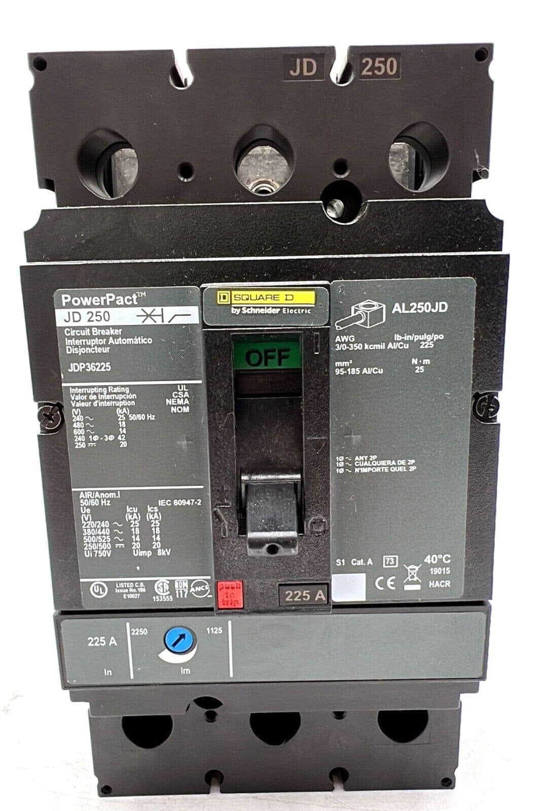 Square D JDP36225 – image 1