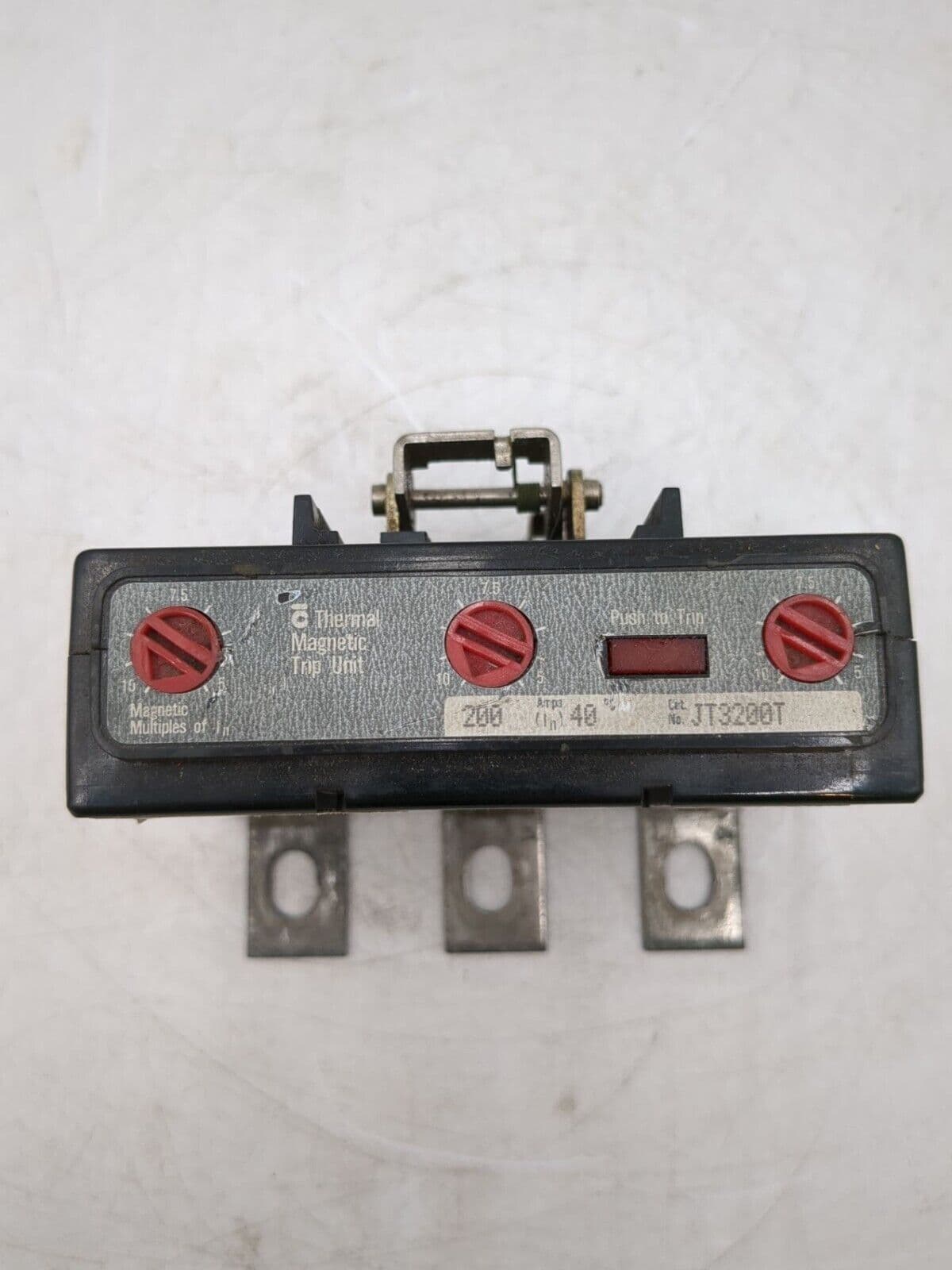 Eaton JT3200T Trip Unit 200A 3P 600V JT-3200-T 3 Pole 200 Amp 600 Volt – image 1