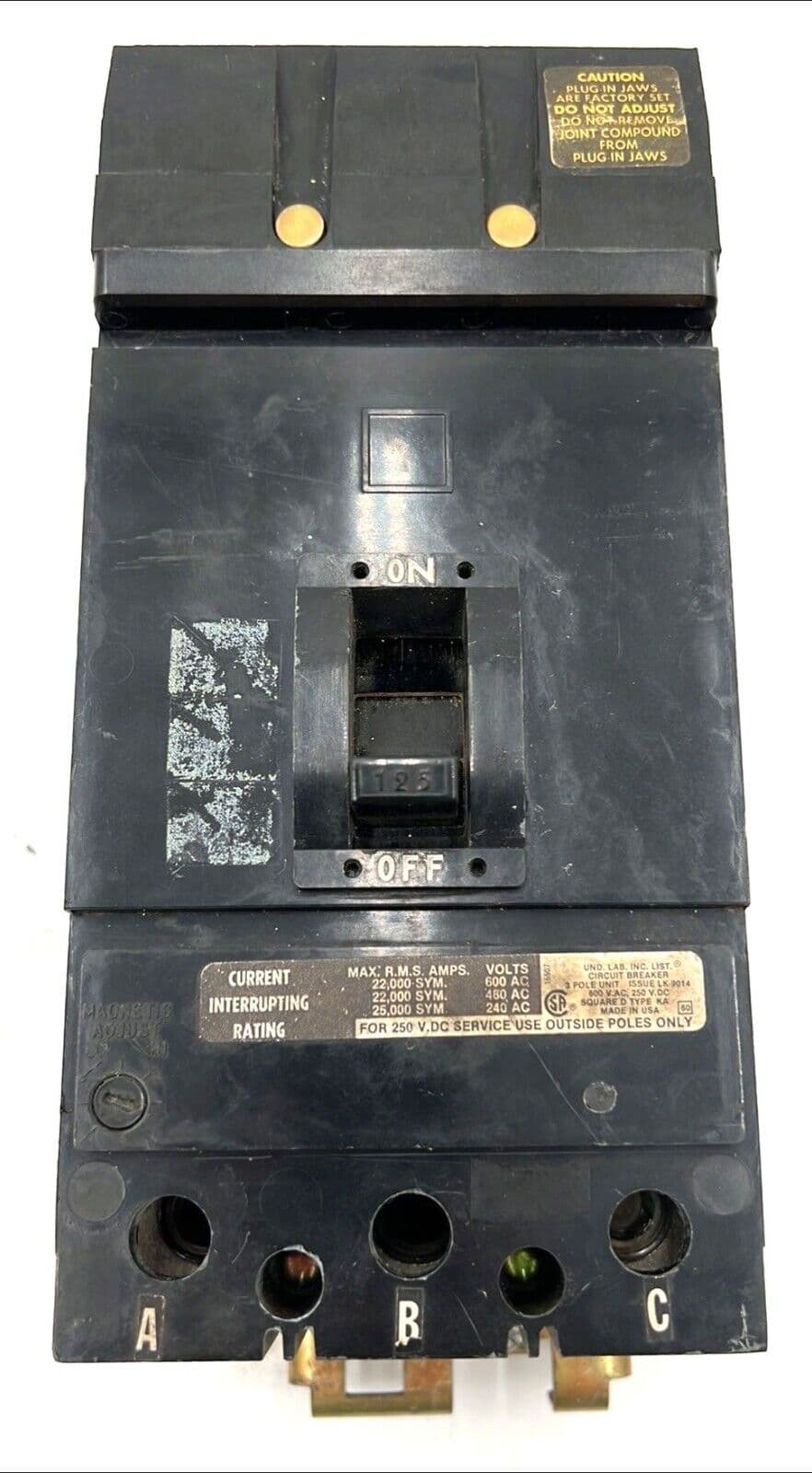 Square D KA36125 – image 1