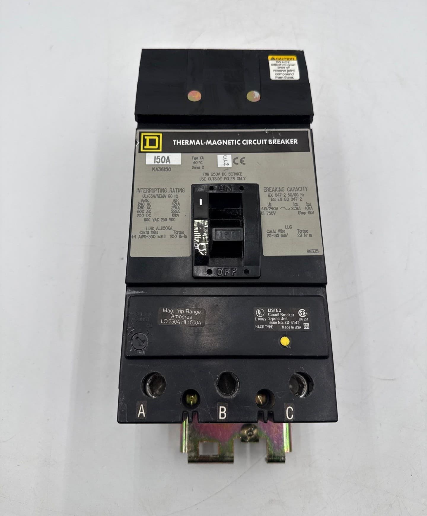 Square D KA36150 – image 1