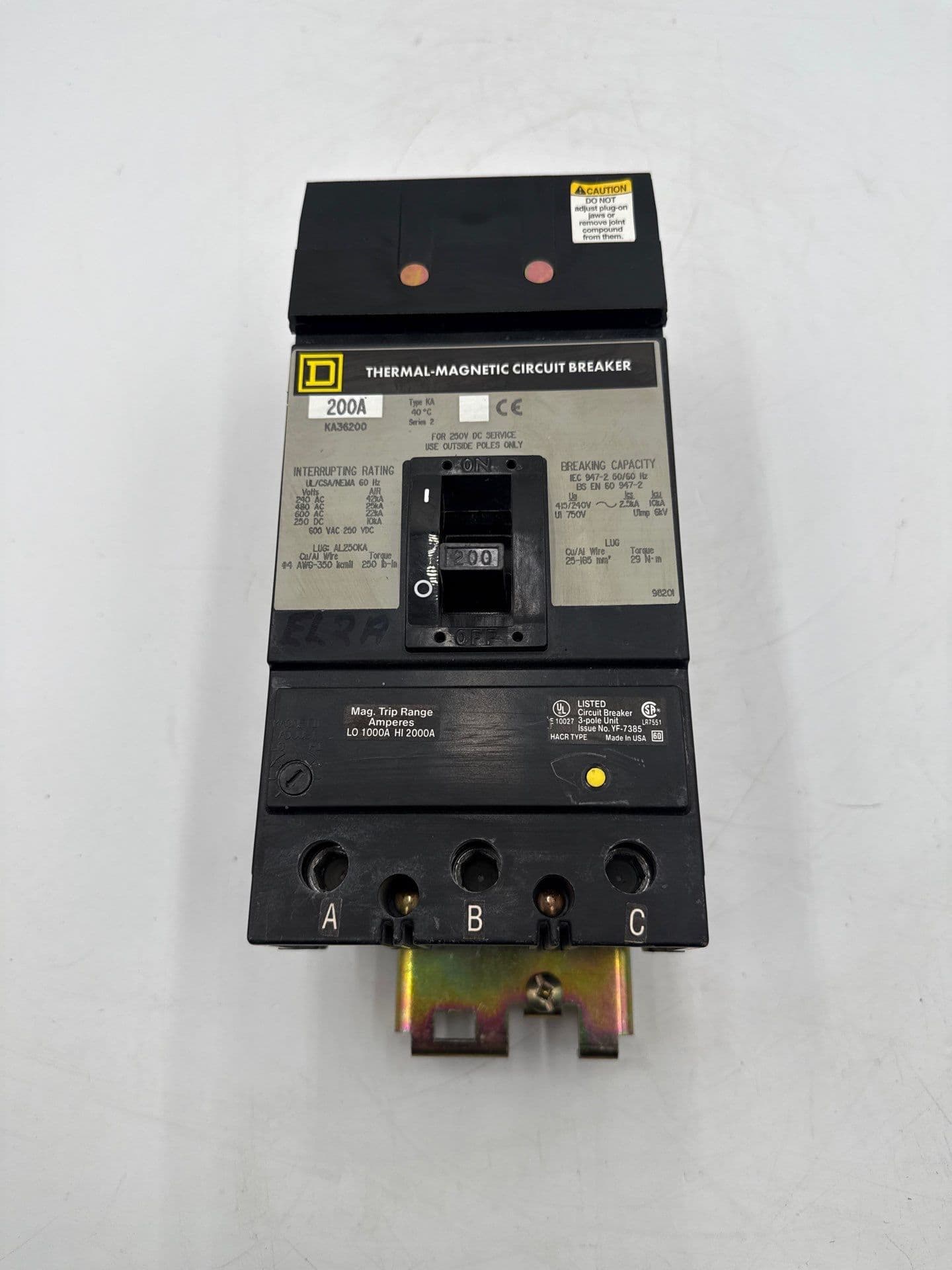 Square D KA36200 – image 1