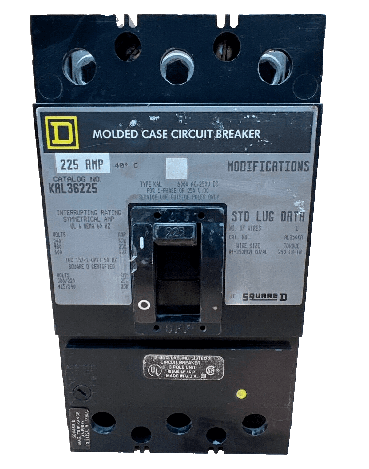 Square D KAL36225 – image 1