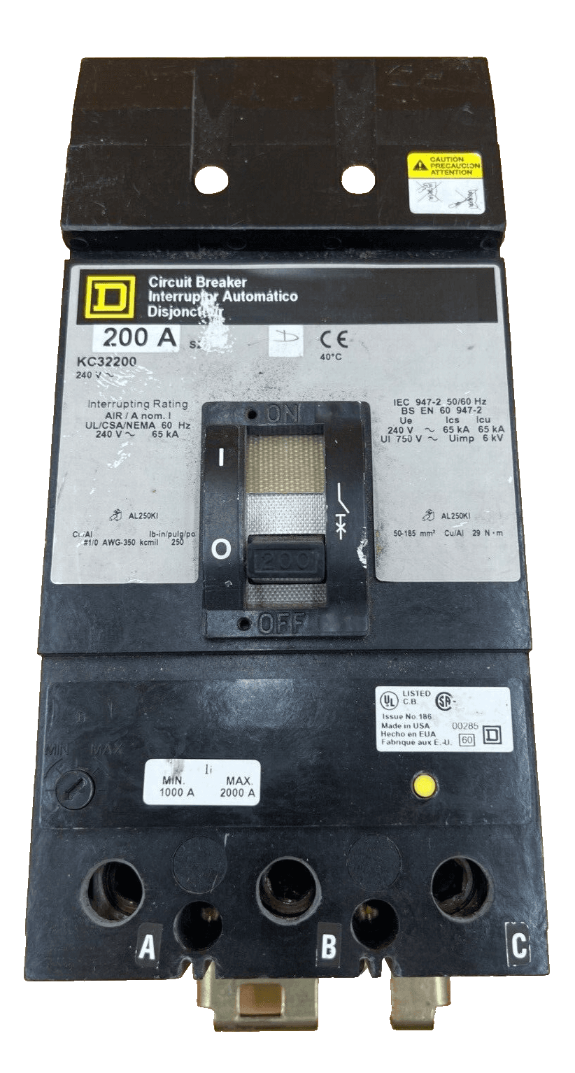Square D KC32200 Circuit Breaker — image 1 of 6
