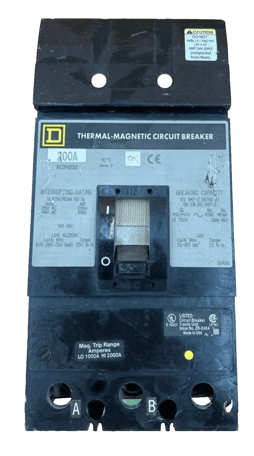 Square D KC34200 – image 1