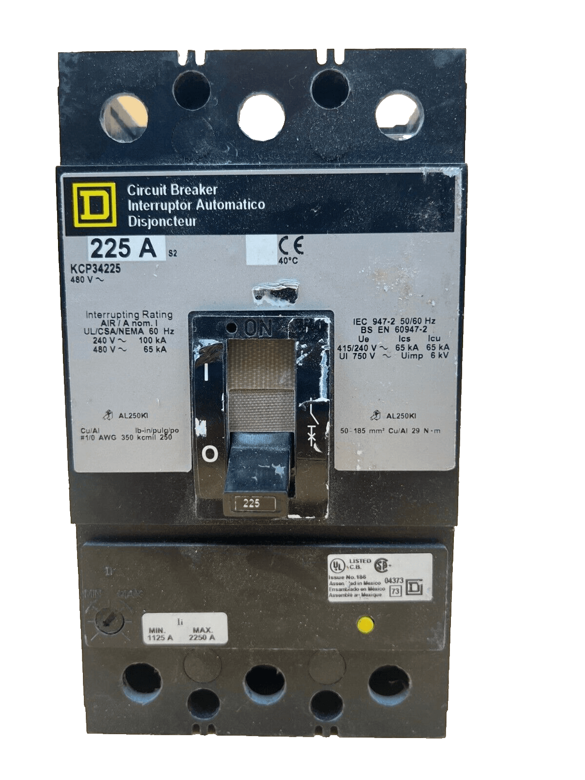 Square D KCP34225 – image 1