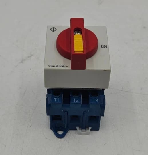 KRAUS & Naimer KG20A.K300 USA001.VE2 Disconnect Switch 25A 3P 600V 25 Amp – image 1