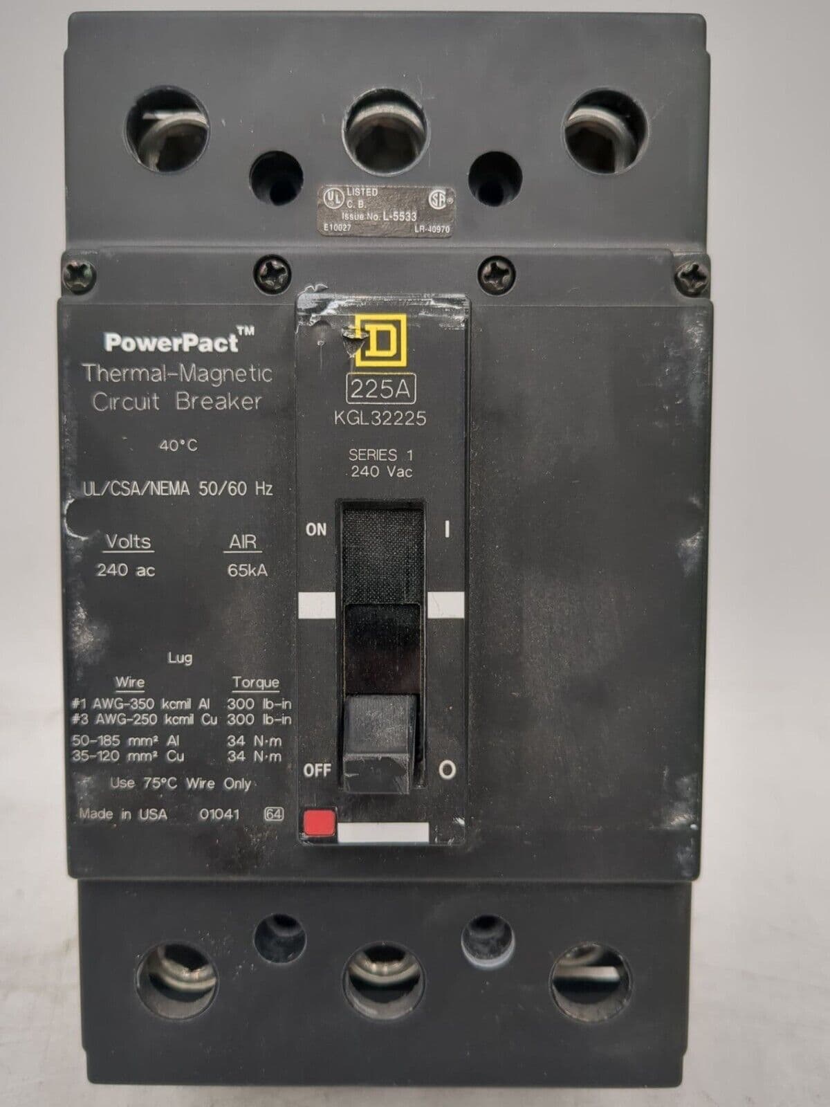 Square D KGL32225 – image 1