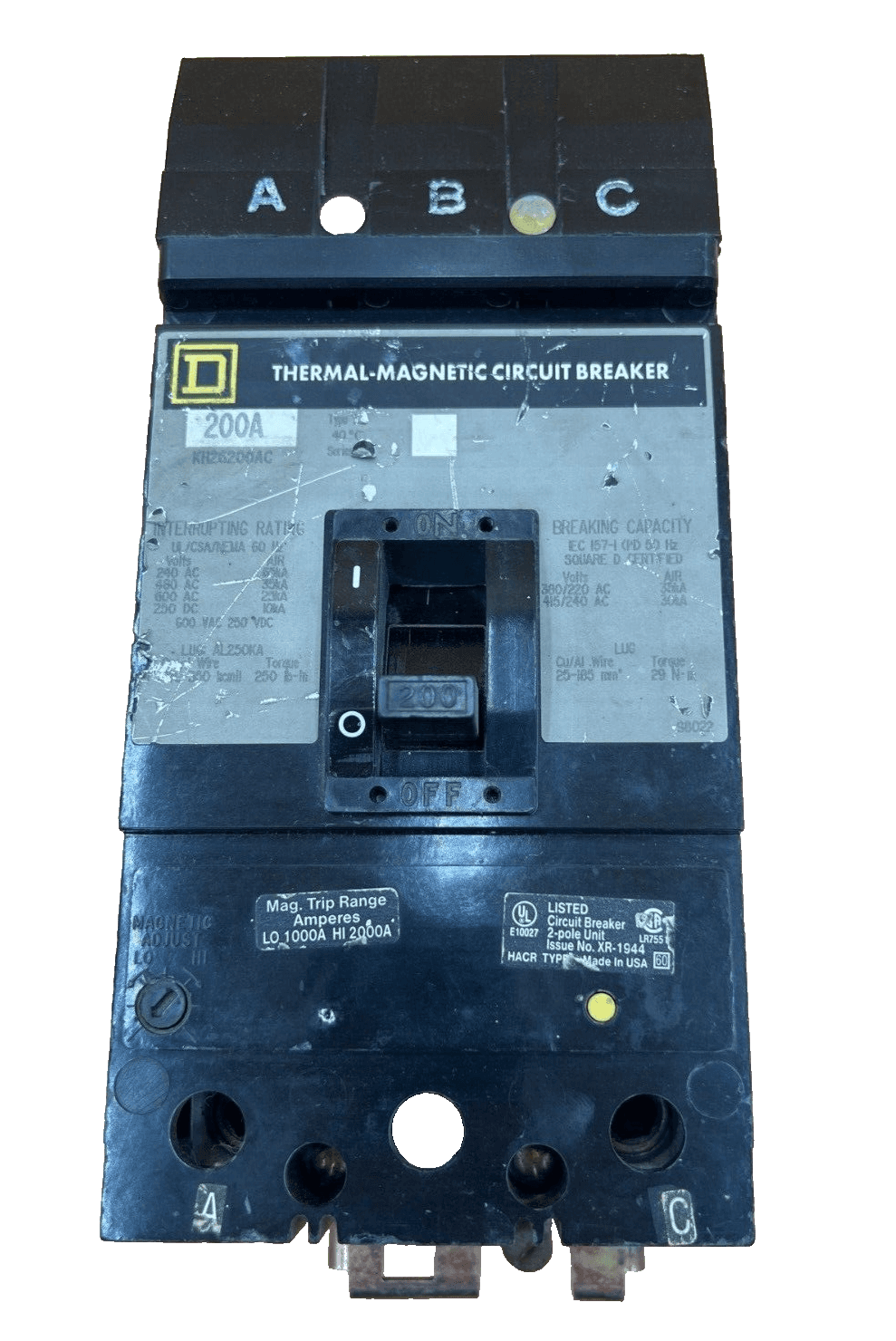 Square D KH26200AC – image 1