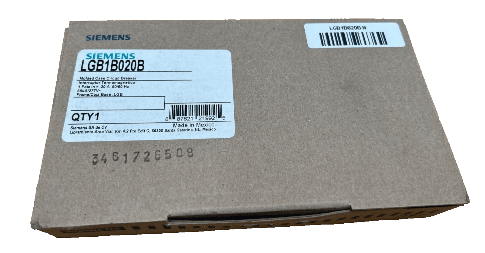 Siemens LGB1B020B – image 1