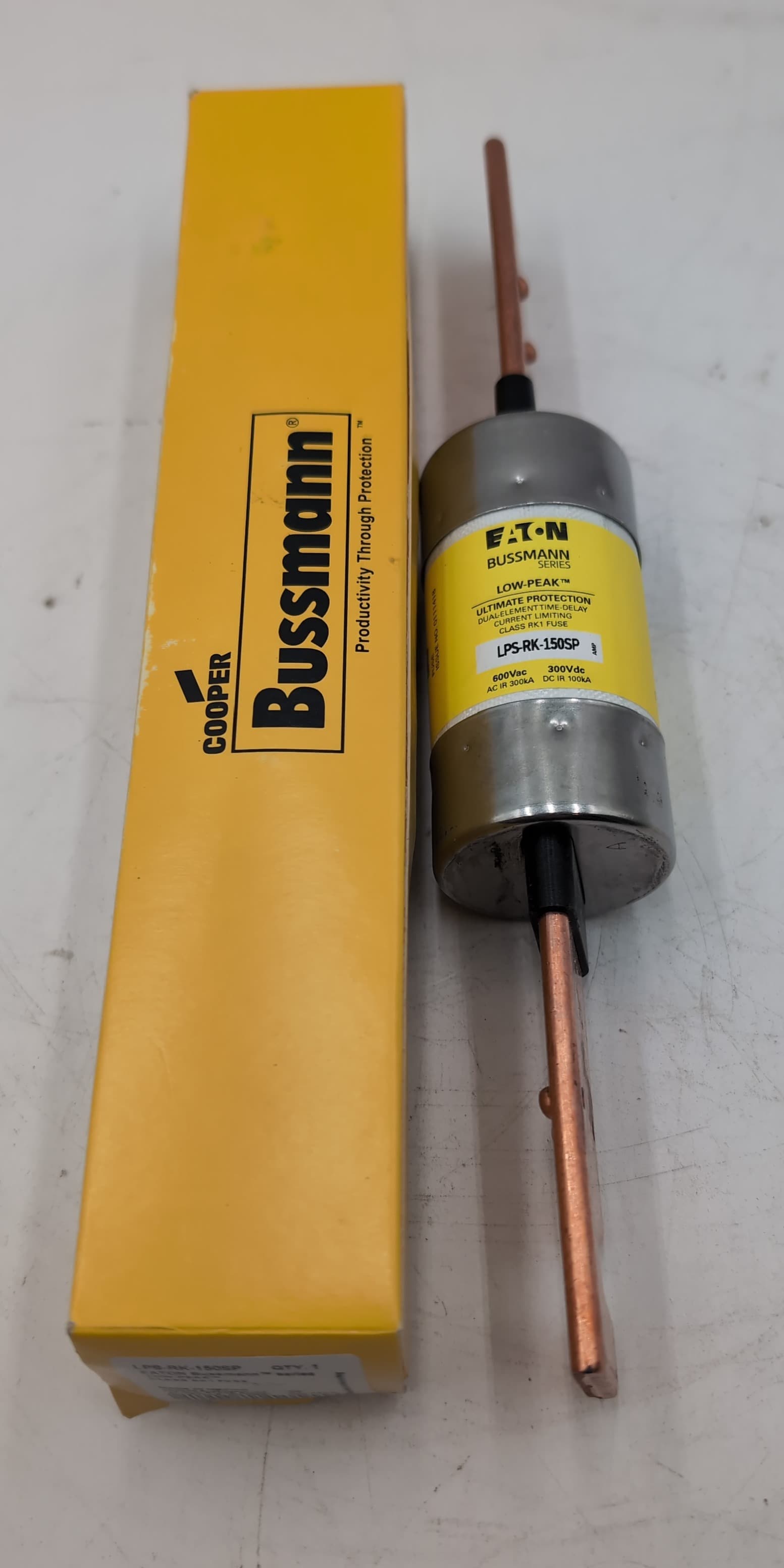 Bussmann LPS-RK-150SP Low Peak Fuse 150 Amp 600V Class RK1 Time Delay NEW