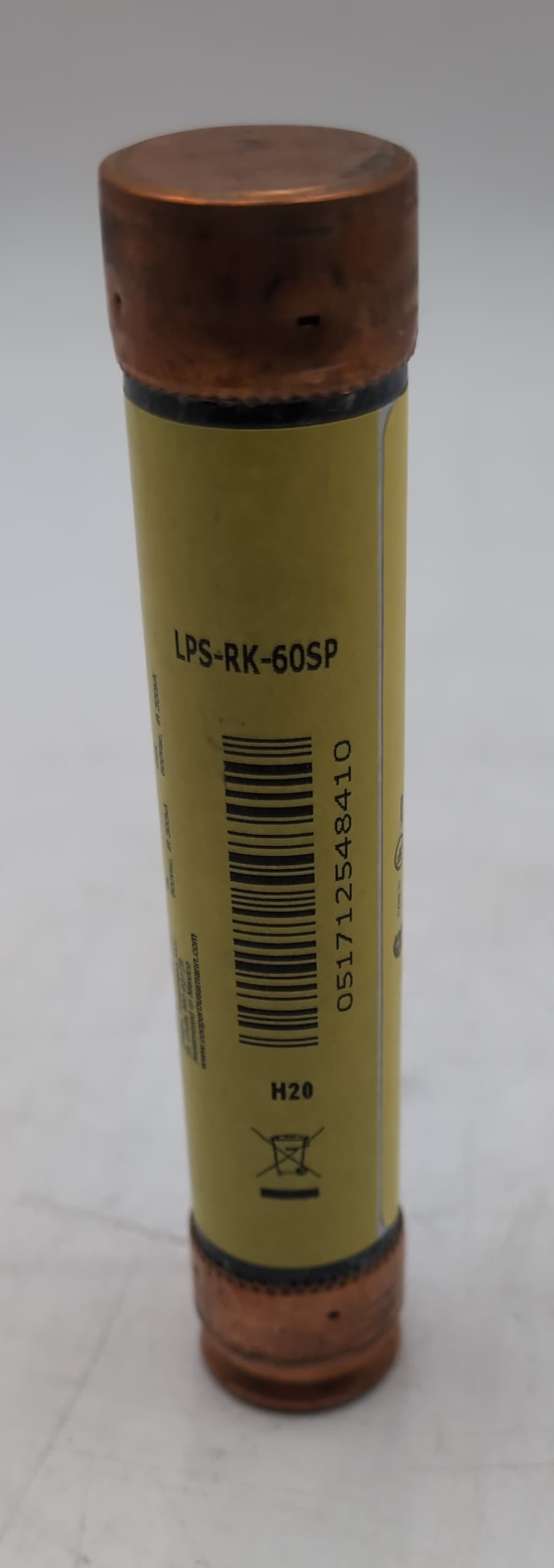 Bussmann LPS-RK-60SP Low-Peak Fuse | 60 Amp 600V Class RK1 Dual-Element TD NEW