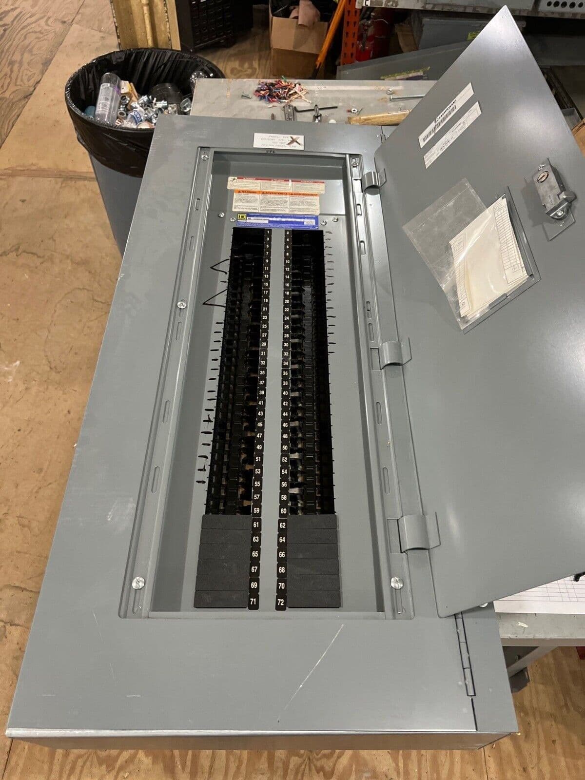 Square D NQ Panelboard 100A 208Y/120V 3PH 4W Indoor Encl 72 Circuit MLO P623 – image 1