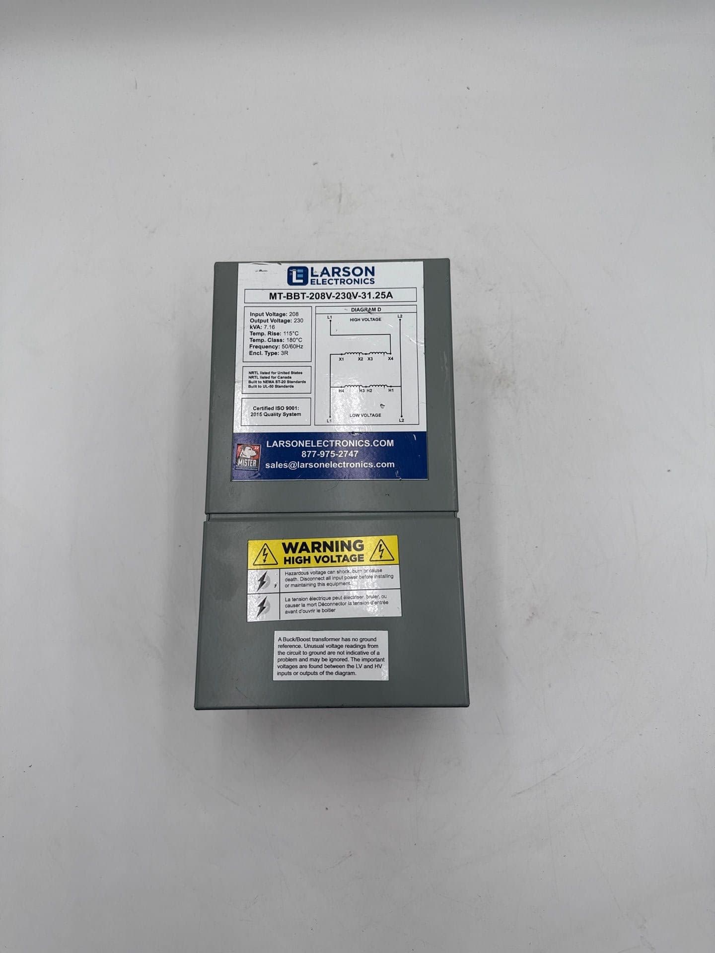 Larson MT-BBT-208V-230V-31.25A – image 1