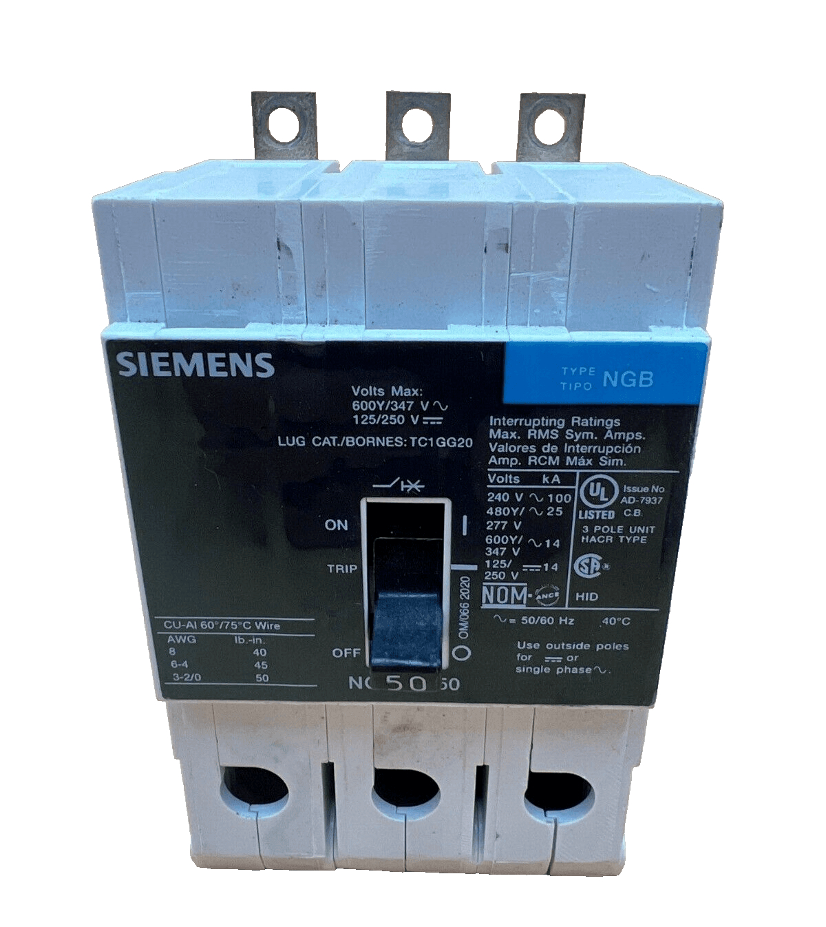 Siemens NGB3B050 – image 1