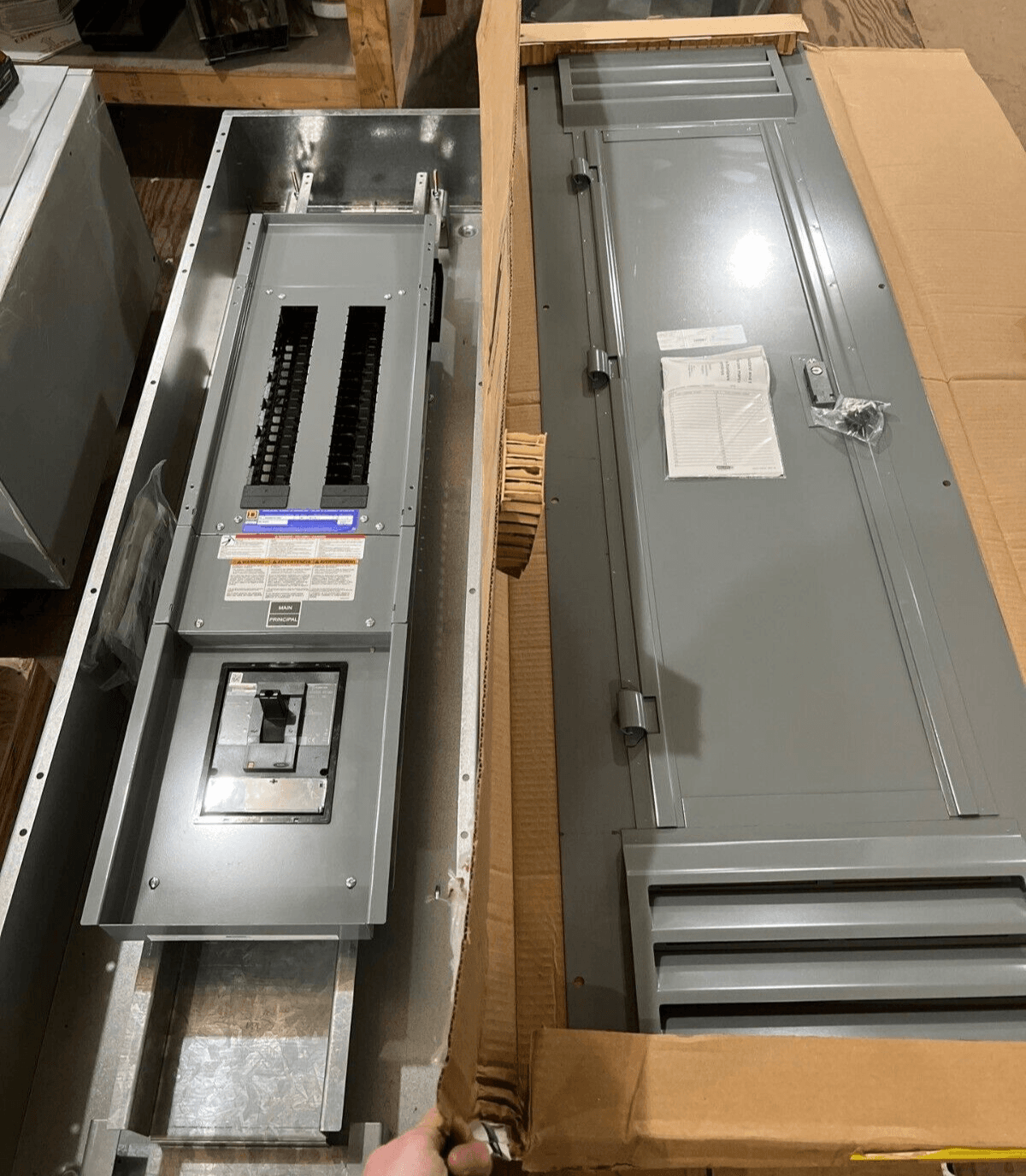 Sq D NQ Panelboard 600A 208Y/120V 3PH 4W 42 Cir LGP36600U31X P672 – image 1