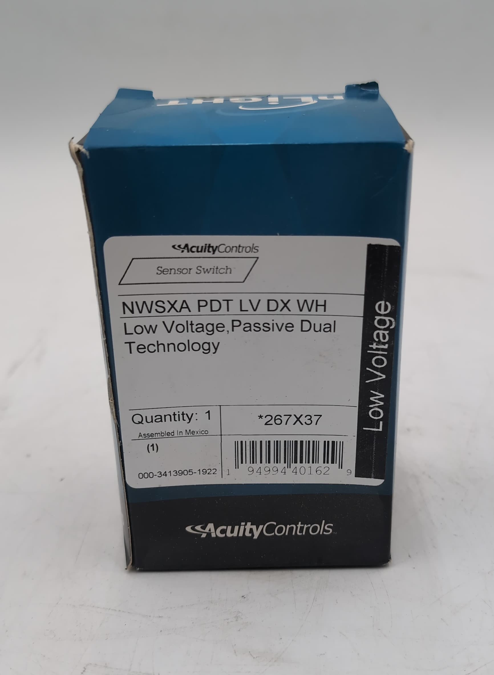 Acuity nLight NWSXA PDT LV DX WH Wall Switch Sensor Dimmer Dual Tech 267X37 NEW – image 1