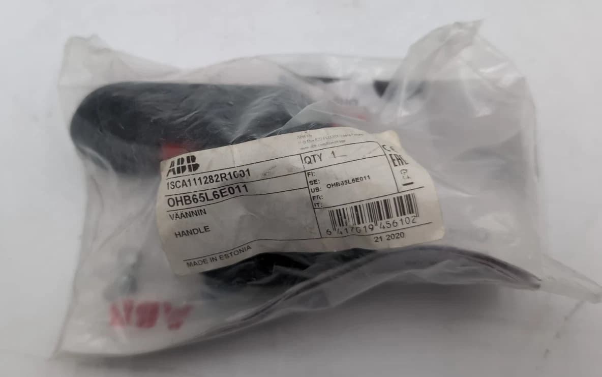 ABB OHB65L6E011 Black Pistol Grip Handle 1SCA111282R1001 Replacement Part NEW