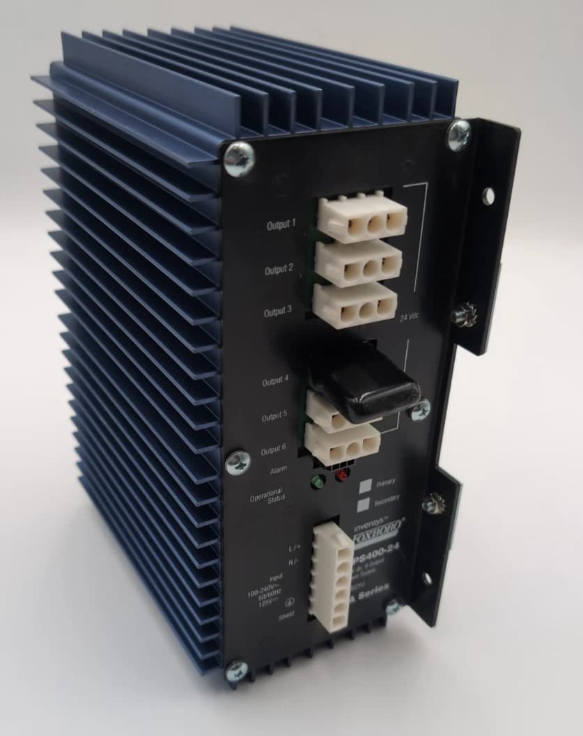 FOXBORO INVENSYS FPS400-24 I/A Series P0922YU Rev M Power Supply USED – image 1