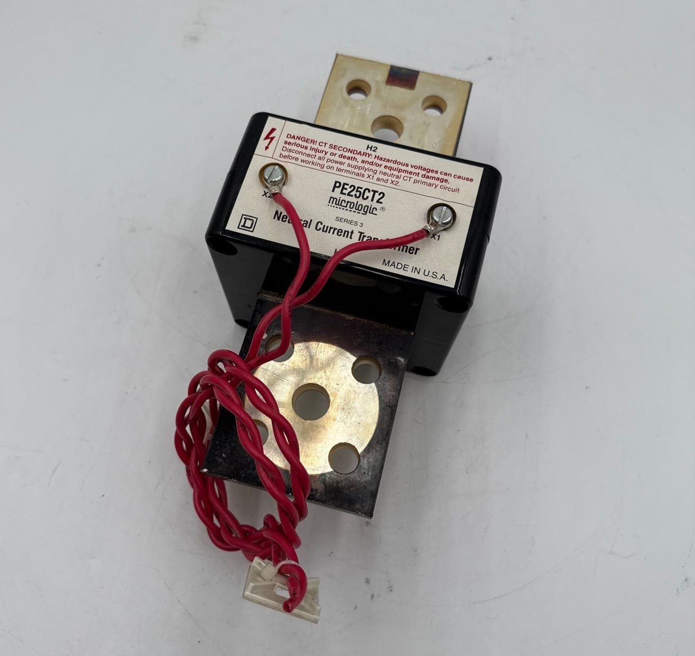 Square D PE25CT2 Neutral Current Transformer Micrologic 2500A PXF PEF Breakers – image 1