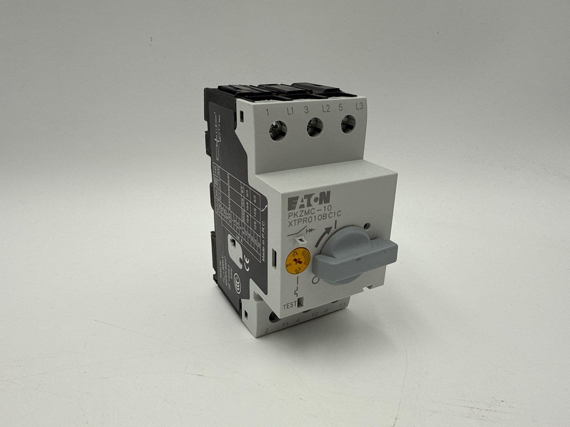 Eaton PKZMC-10 Motor Protector Circuit Breaker 6.3-10A 3P XTPR010BC1C – image 1