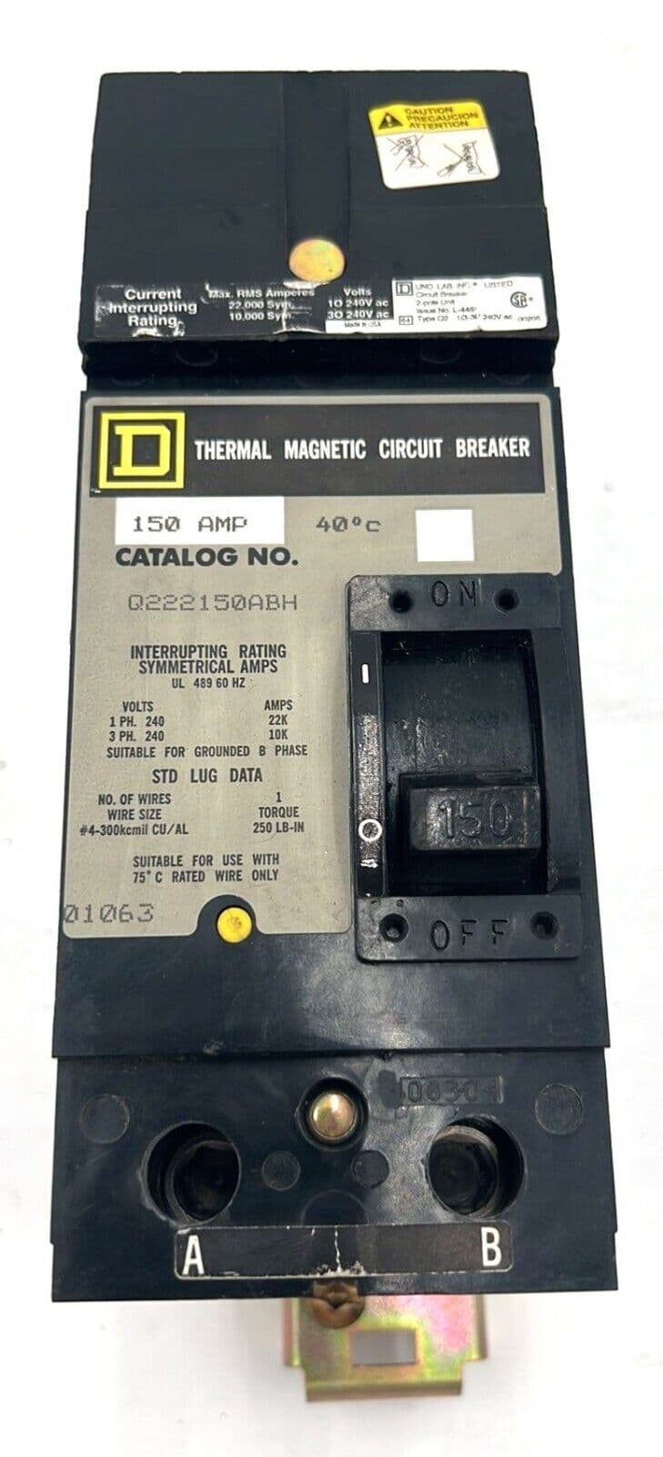 Square D Q222150ABH – image 1