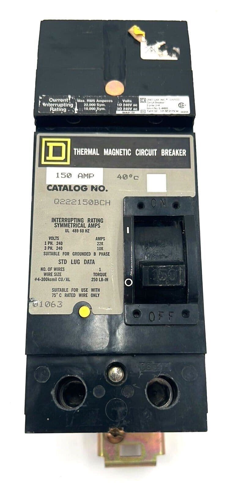 Square D Q222150BCH – image 1