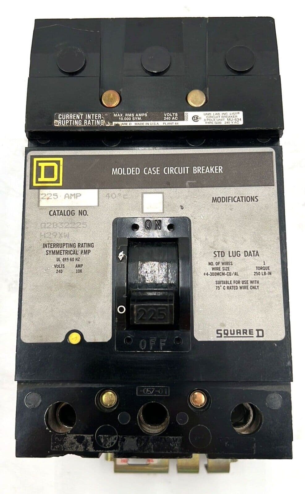 Square D Q2B32225 – image 1