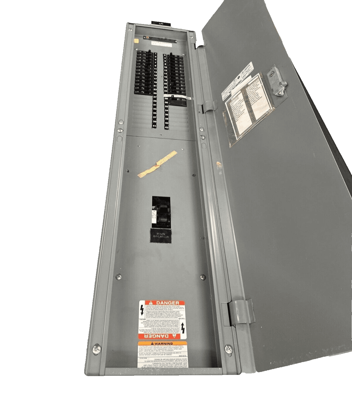 Square D NQOD442M225 Panelboard 225A 208Y/120V 3PH 4W Main MCB P407 – image 1