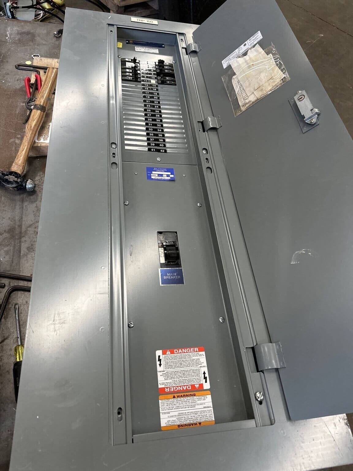 Square D NQOD Panelboard 150A 208Y/120V 3PH 4W MCB Main Q2L3150 42CIR P348 – image 1