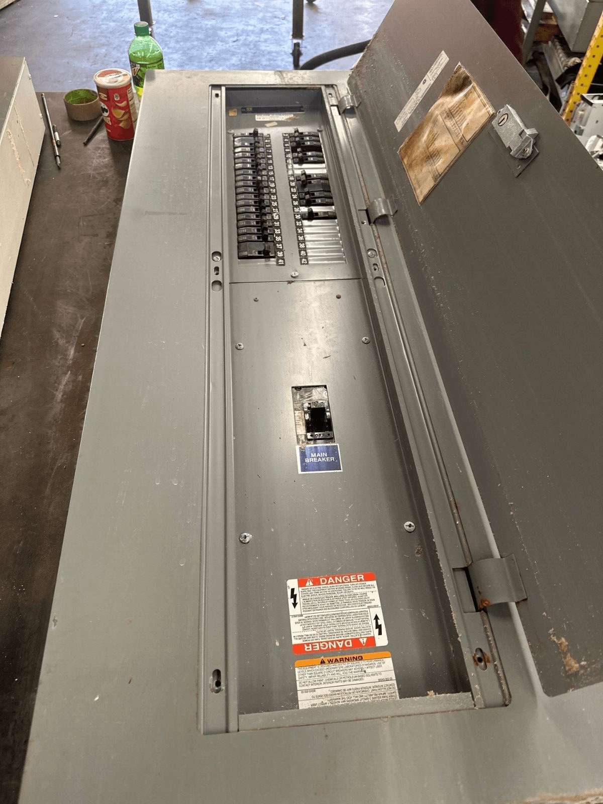 Square D NQOD Panelboard 225A 208/120V 3PH 4W Indoor Encl Q2L3100 MCB P380 – image 1