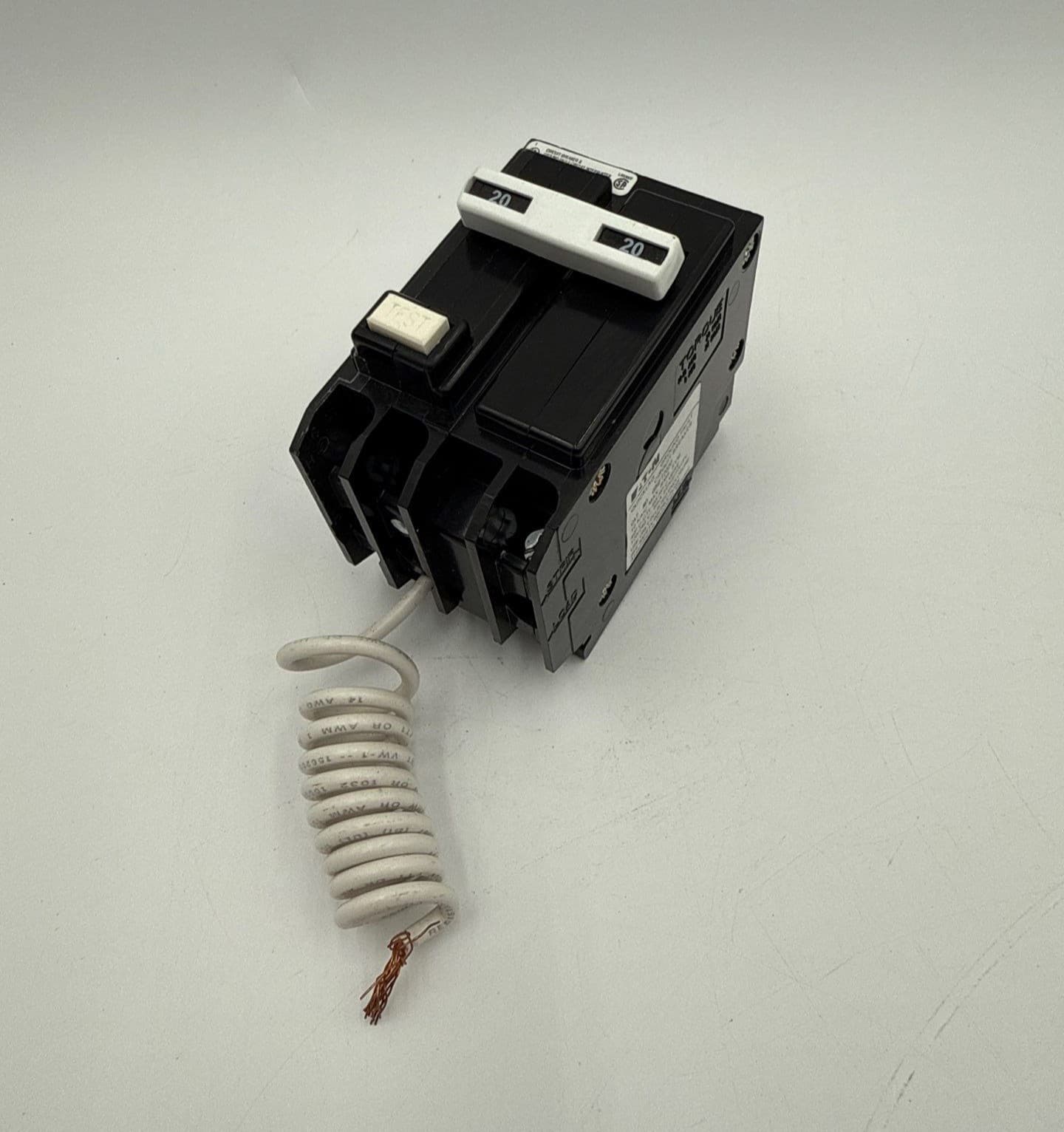 Eaton QBGFT2020 Circuit Breaker 20A 2P 120/240V Ground Fault GFI 20 Amp 2 Pole – image 1