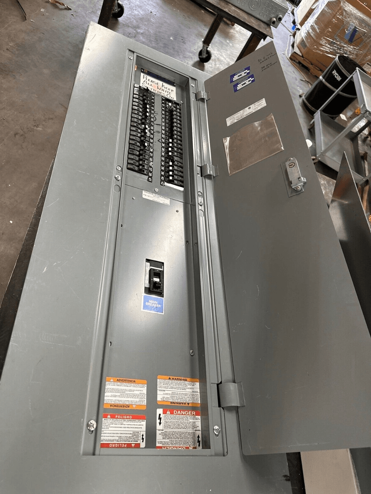 Square D NQOD442M225 NQOD Panelboard 225A 208Y/120V 3PH 4W 42 Cir Main P404 – image 1