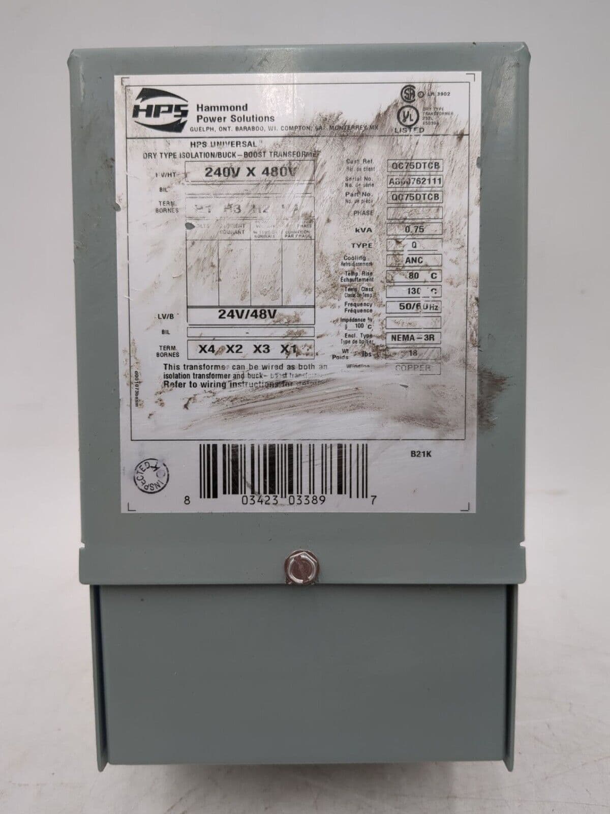 Hammond QC75DTCB – image 1