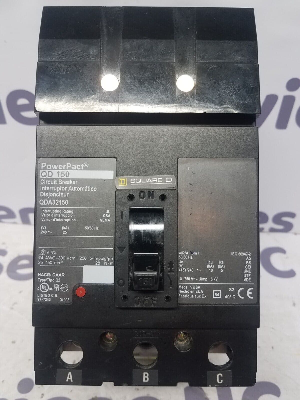 Square D QDA32150 – image 1