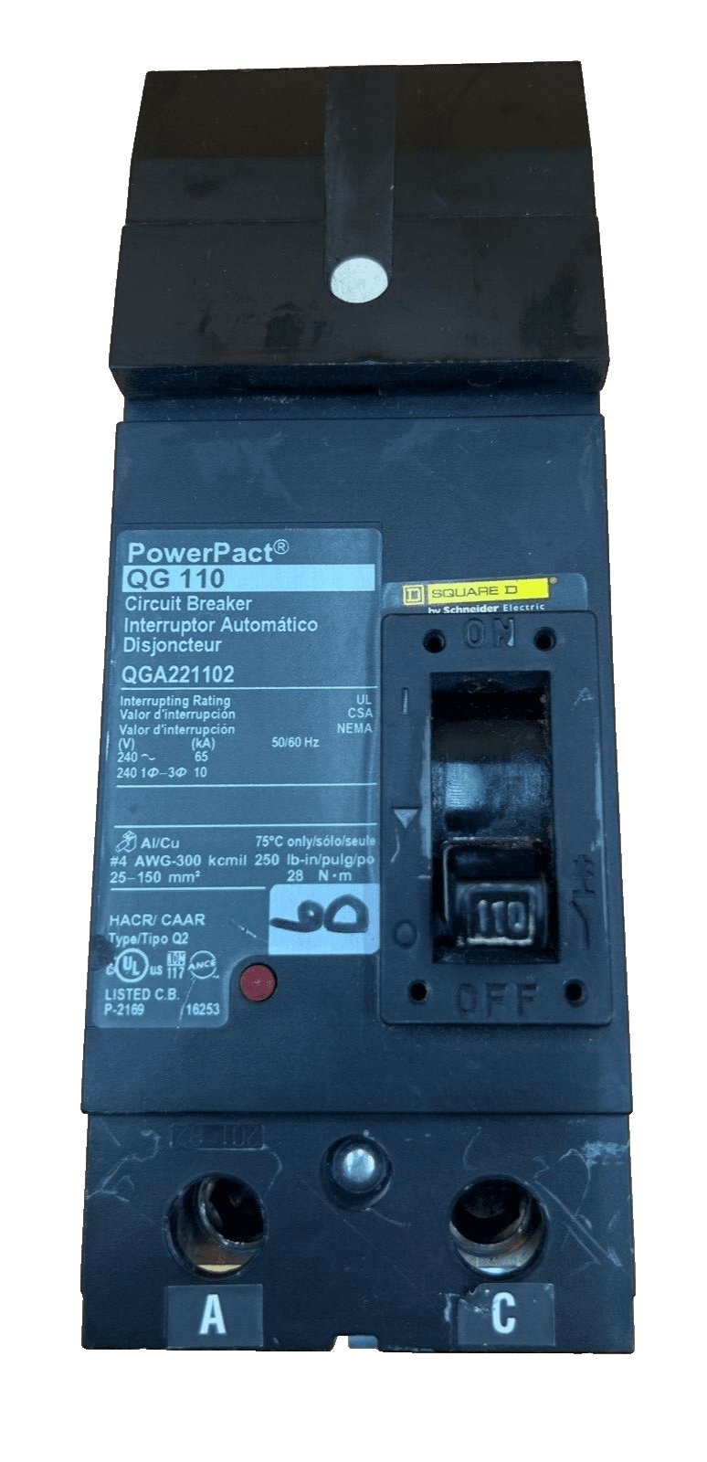 Square D QGA221102 – image 1