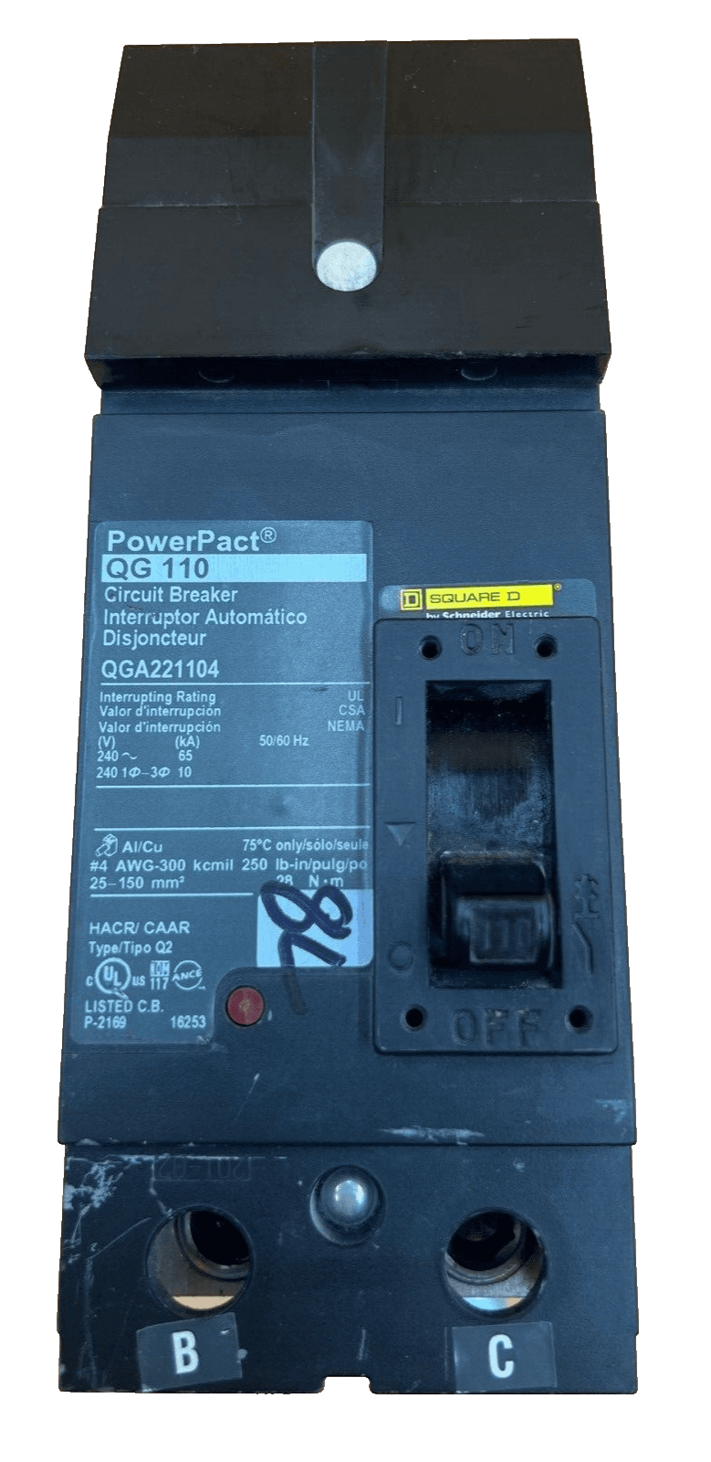 Square D QGA221104 – image 1