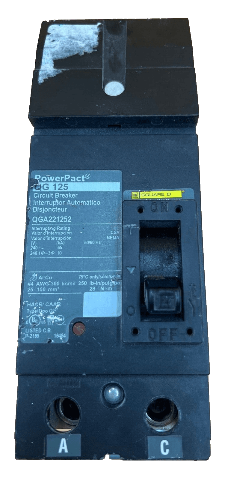 Square D QGA221252 – image 1