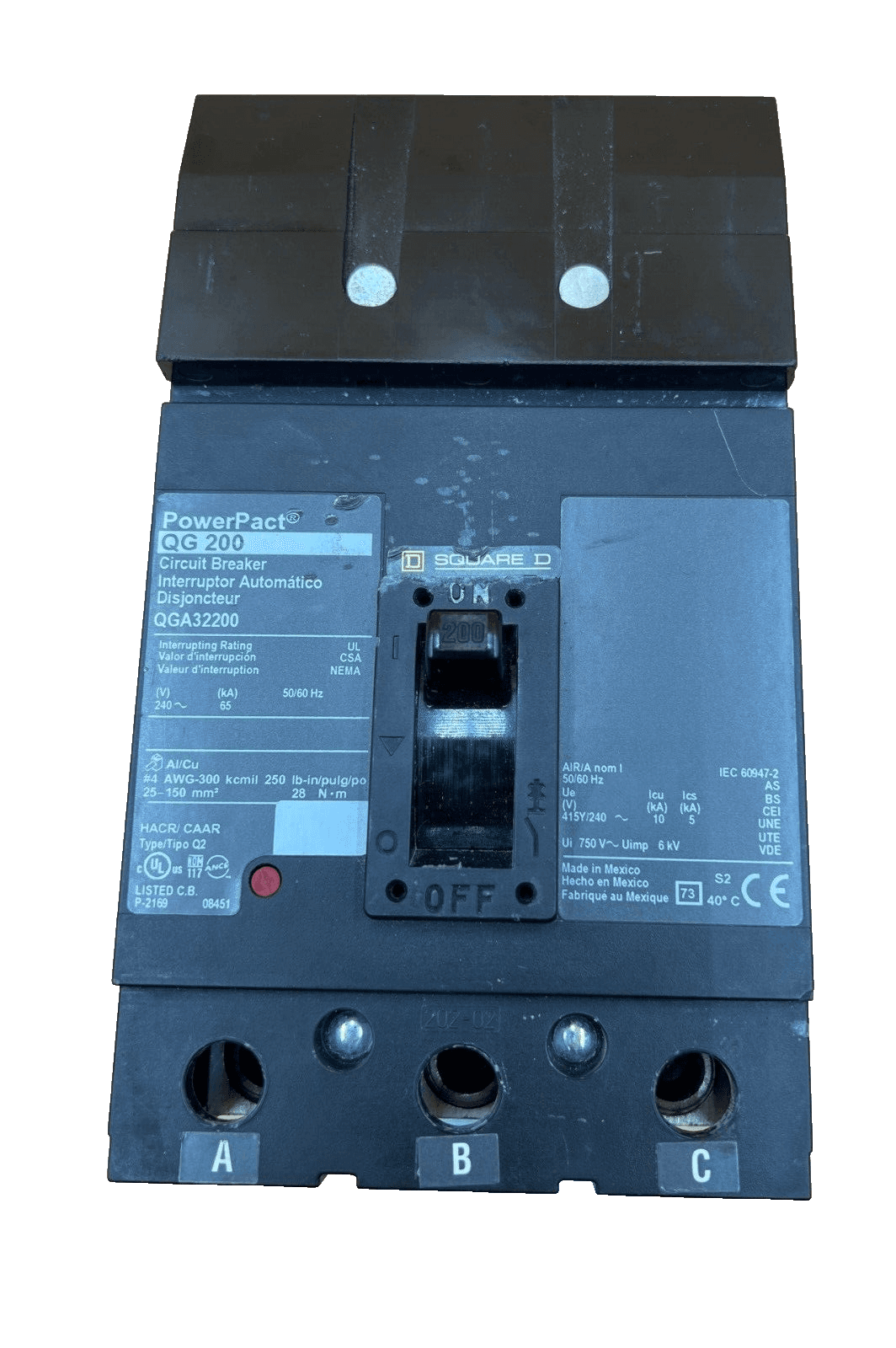 Square D QGA32200
