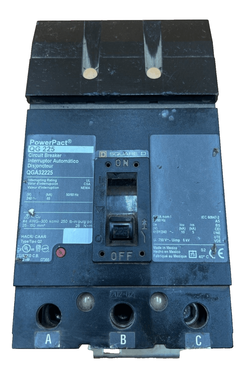 Square D QGA32225 – image 1