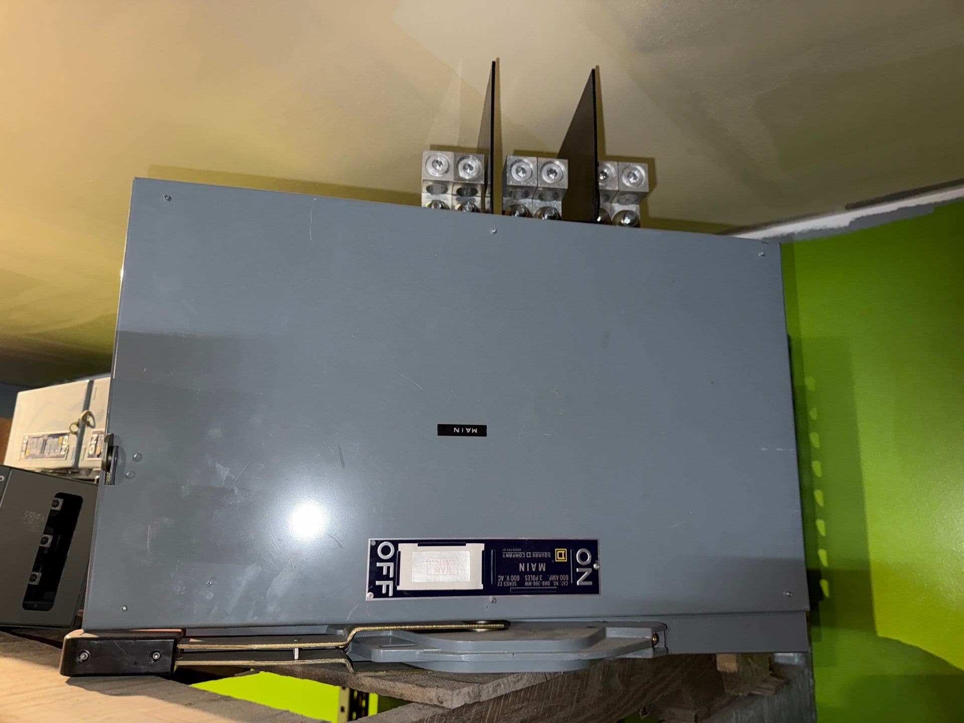 Square D QMB366MW QMB Branch Switch 600A 3P 600V QMB366 600 Amp 3 Pole