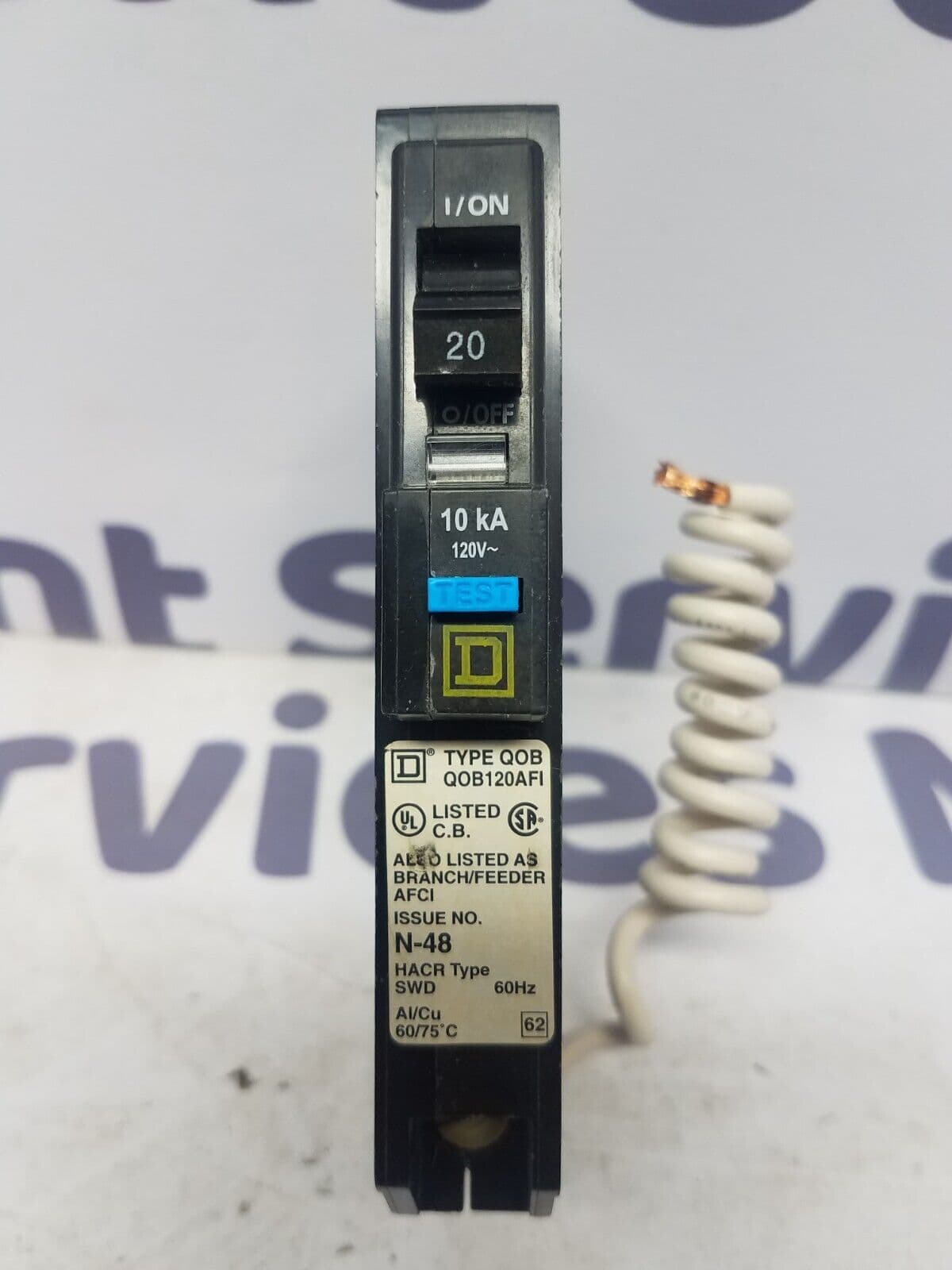 Square D QOB120AFI – image 1