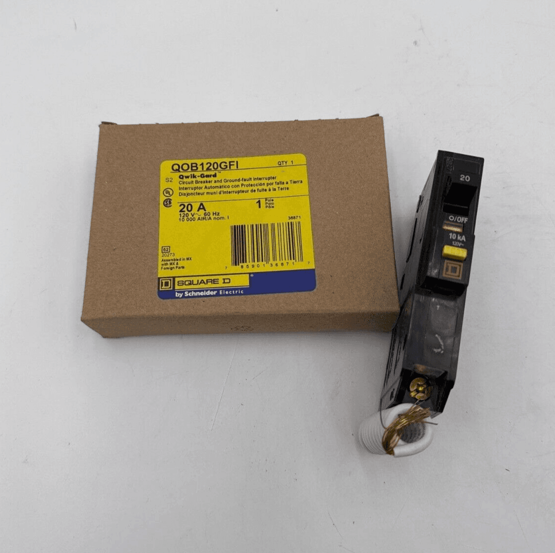 Square D QOB120GFI