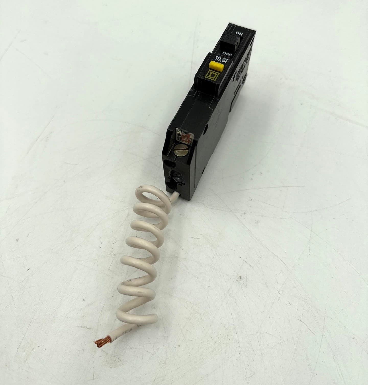Square D QOB130GFI Circuit Breaker 30A 1P 120V 1PH 30 Amp Ground Fault Used